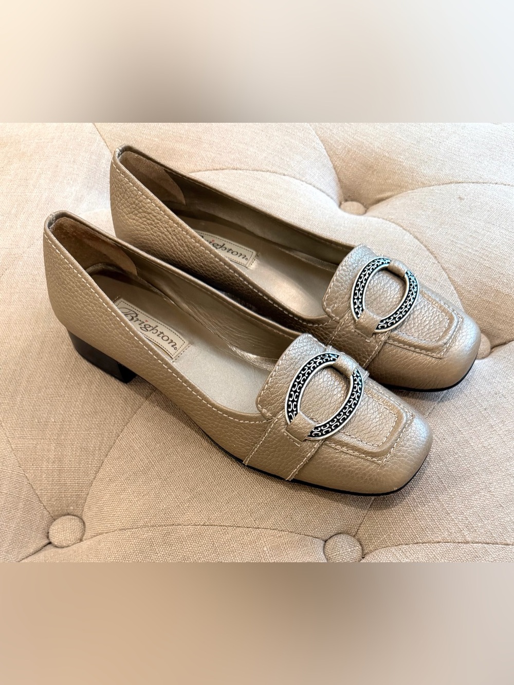 Brighton Keats Leather Loafers